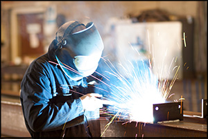 Farm buildings welder Lew